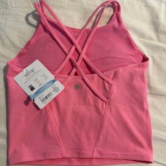 NWT Athleta Girl Long Distance Strappy Built-in Bra Tank, XL(14) - Picture 1 of 2